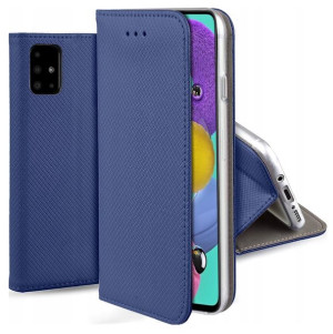 Etui Pokrowiec MAGNET do Samsung Galaxy M51 +Szkło