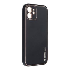 Futerał Forcell LEATHER Case skórzany do IPHONE 13 czarny