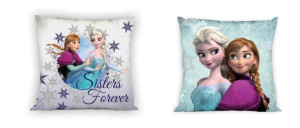 Poszewka na poduszkę dziecięcą wymiary 40x40 dwustronna frozen 11
