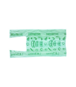 BioBag - Torby T-shirt na zakupy w 100% bio, rolka 300 sztuk