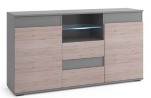 KOMODA M5 160 cm szafka rtv OPCJA LED