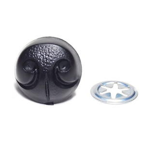 Nos Plastikowy Pies Czarny 22 Mm