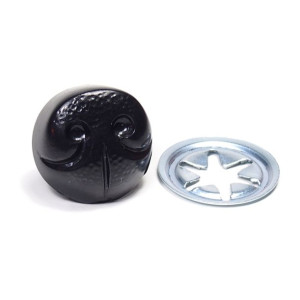 Nos Plastikowy Pies Czarny 16 Mm