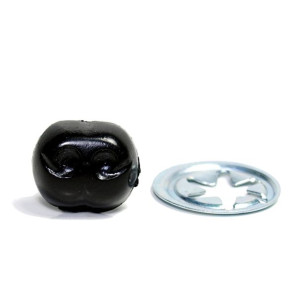 Nos Plastikowy Miś Czarny 11x13 Mm
