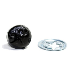 Nos Plastikowy Pies Czarny 12 Mm