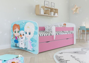 Łóżeczko dla dziewczynki 180x80 BABYDREAMS