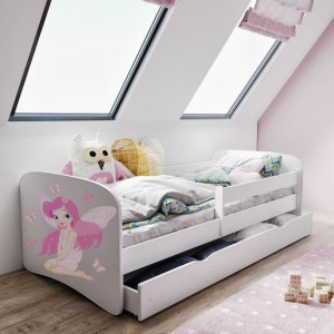 Łóżeczko dla dziewczynki 140x70 BABYDREAMS