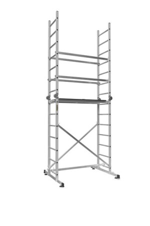 Rusztowanie aluminiowe jezdne 4m PRZEGUBOWE 150 kg