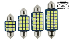 Led C5W - 36 LED SMD 38mm - CANBUS. Żarówki Led