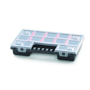 Organizer z pokrywką 28,7 x 18,6 x 5 cm Czarny