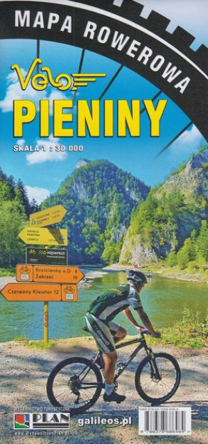 PIENINY mapa turystyczna PLAN 2021