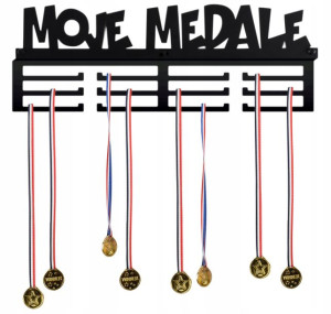 Wieszak Na Medale Ścienny 40cm Metal Moje Medale