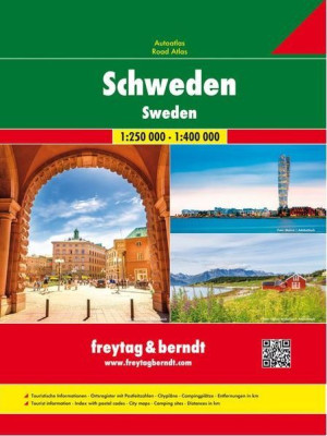 SZWECJA atlas samochodowy FREYTAG&BERNDT