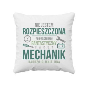 Mój fantastyczny facet mechanik bardzo o mnie dba prezent