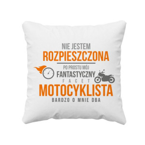 Mój fantastyczny facet motocyklista bardzo o mnie dba prezent