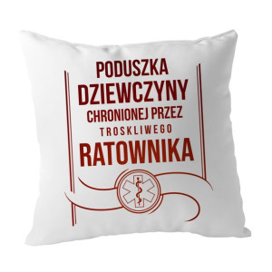 Poduszka dziewczyny ratownika prezent dla dziewczyny ratownik