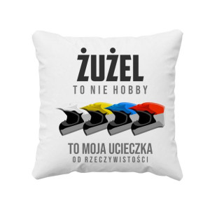 Żużel to nie hobby prezent dla żużlowca poduszka