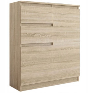 Komoda 98cm Szafka 2 Szuflady Sonoma Producent Pl