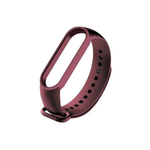 Pasek zamienny burgund - do Xiaomi Mi Band 5