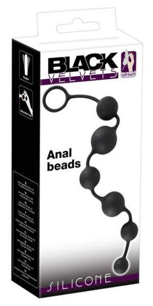 Koraliki analne Black Velvet