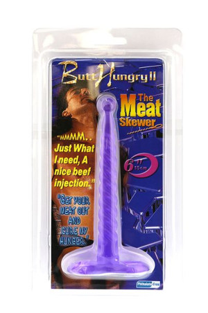 Butt Hungry II Spiralny Fioletowy Korek Analny