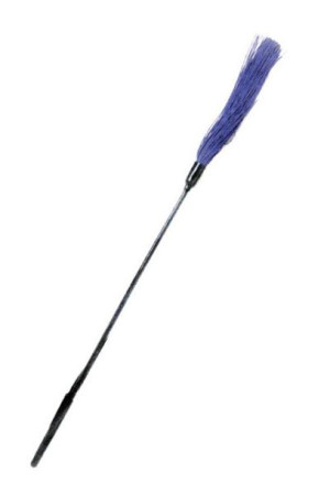 Mini pejcz Rubber Tickler - Purple