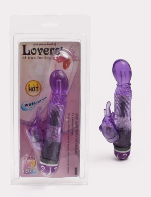 LOVERS Wibrator Ze Stymulatorem Łechtaczki