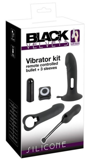 Mini wibrator z 3 różnymi nakładkami