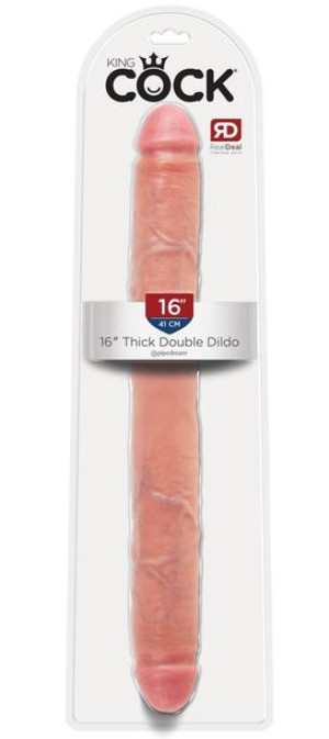 King Cock 40 cm Thick Double Dwustronne Dildo