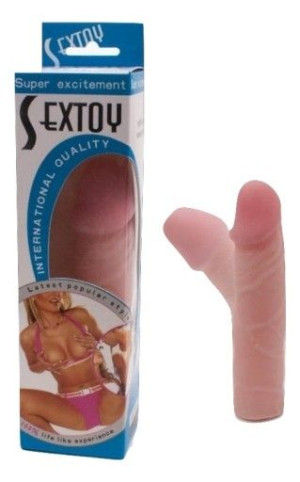 Sextoy Cyber Dong Dildo w cielistym kolorze 15 cm