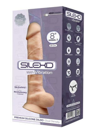 Silexd Model 1 Dildo z wibracjami memory silicone