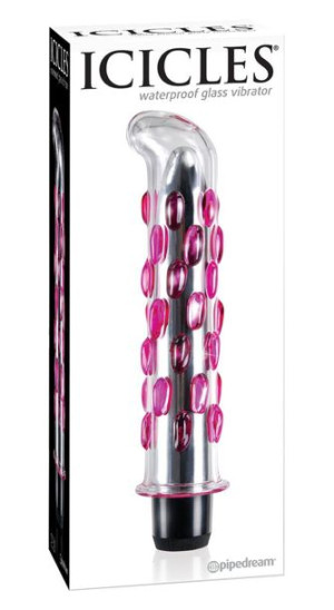 ICICLES No 19 Szklany Wibrator G-spot