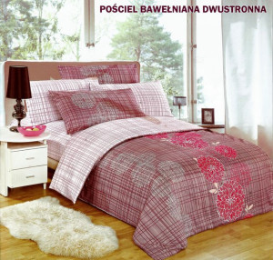 Pościel satyna bawełniana 160x200 3-częściowa CW-XW1603-28