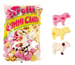 KROWY(Milchkuh) 1 kg -ŻELKI TROLLI (worek)