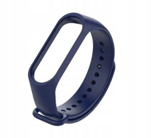 Silikonowy pasek Xiaomi Mi Band 3/Mi Band 4 Granat