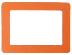 Magnetyczna ramka samoprzylepna 19.0 x 23.8 ORANGE