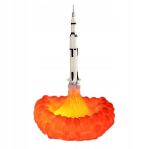 Lampka nocna, startująca rakieta NASA III