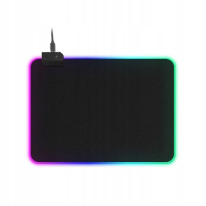 Gamingowa podkładka pod myszkę RGB LED 35x25