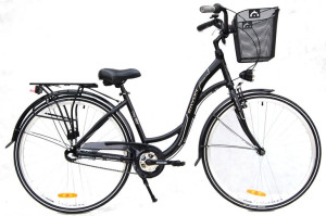 Alu damski miejski Rayon Roseta 28 Shimano Nexus kolor czarny