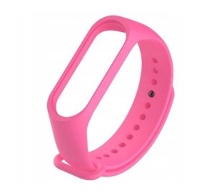 Silikonowy pasek do Mi Band 3/4 różowy