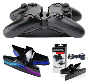 Ak286f Stacja Dokująca 2 X Pad Ps4 Rgb