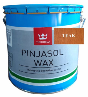 Impregnat Tikkurila Pinjasol Wax z woskiem do drewna - TEAK; 3L