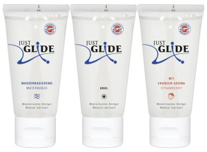 3x Sex Lubrykant Just Glide 3x50 Ml