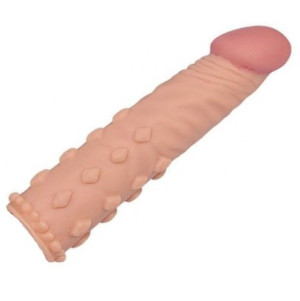 Nakładka na Penisa Przedłużka +4CM GRUBSZY O 30% GUZKI