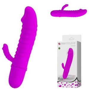 Wibrator ze stymulatorem łechtaczki 11cm Sex masażer