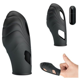 Mocny Wibrator Nakładka Na Palec 7,8 Cm Dildo