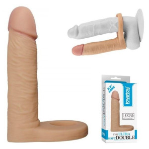 Dildo na Penisa Podwójna Penetracja Nakładka 14CM