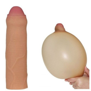 Nakładka na Penisa DŁUŻSZY +2,5cm Przdłużka 16,5cm