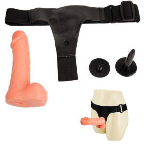 Strap On Dildo Z Uprzężą 18,5 Cm Penis Na Uprzęży