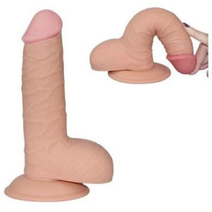 Dildo Penis z Przysawką 18cm LoveToy